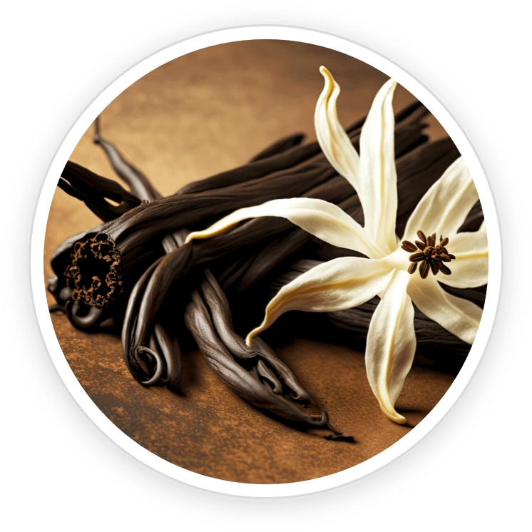 Illustration accompanying Vanilla Planifolia Fruit Extract